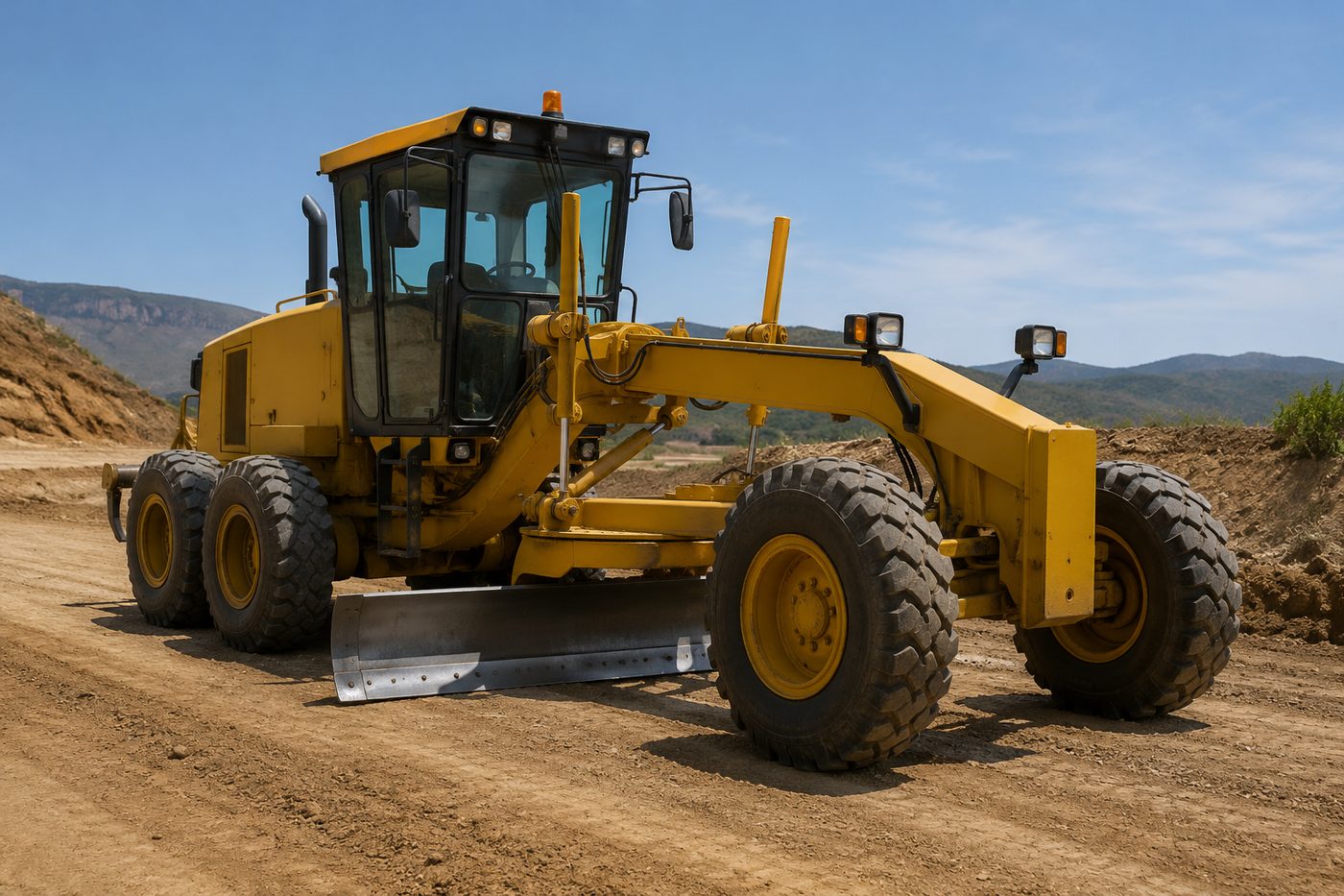 Motor Graders supplied by GND Machinery