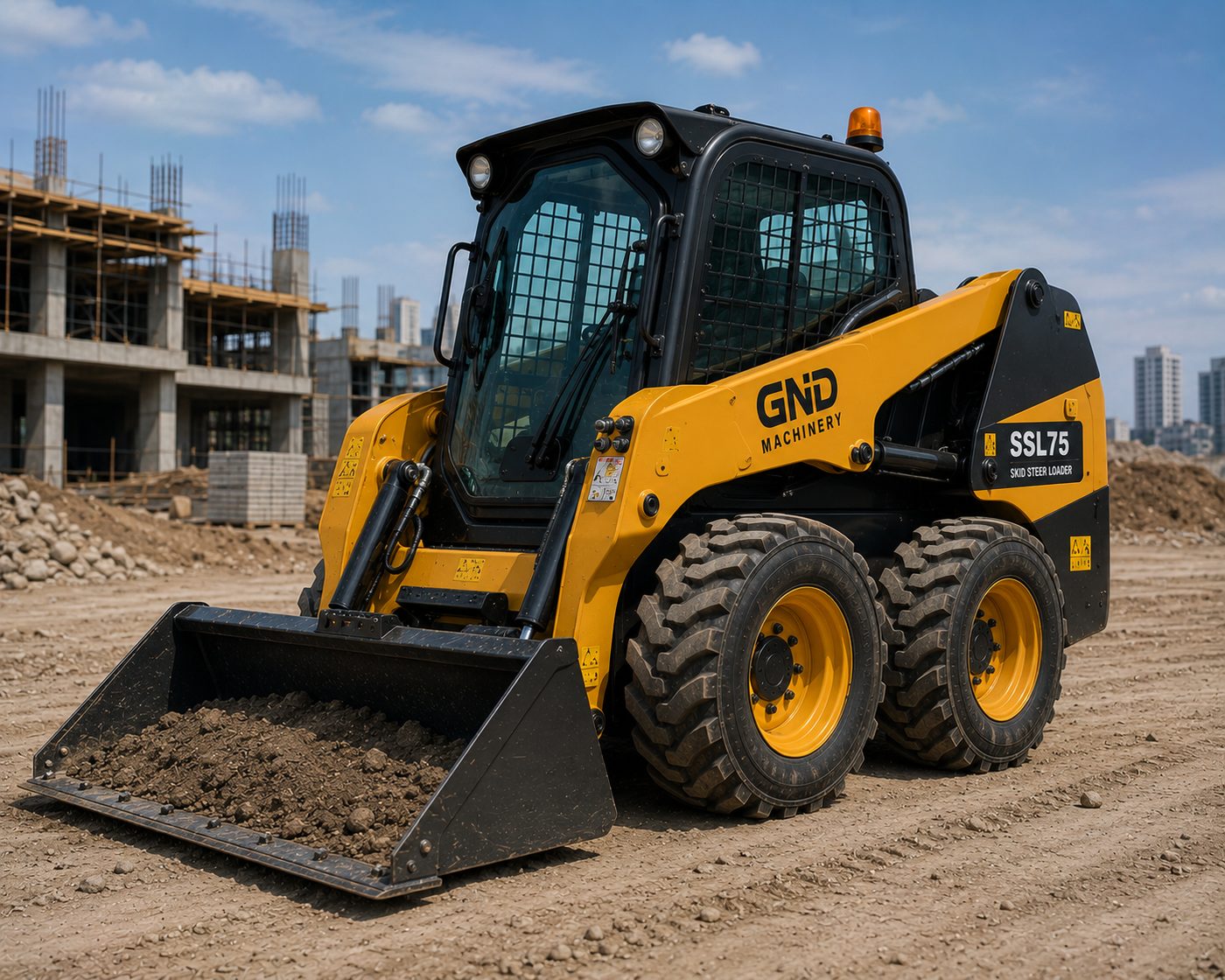 Skid Steer Loaders supplied by GND Machinery
